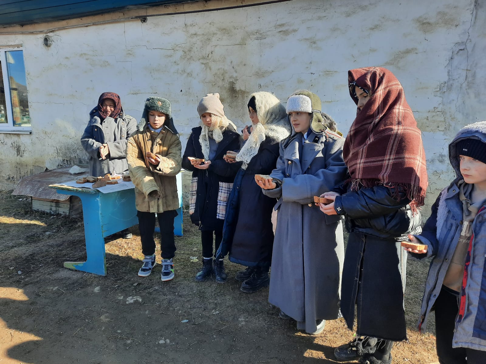 Акция &amp;quot;Блокадный хлеб&amp;quot;.