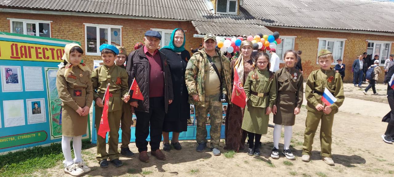 Линейка, посвященная  80-летию Победы в ВОВ.